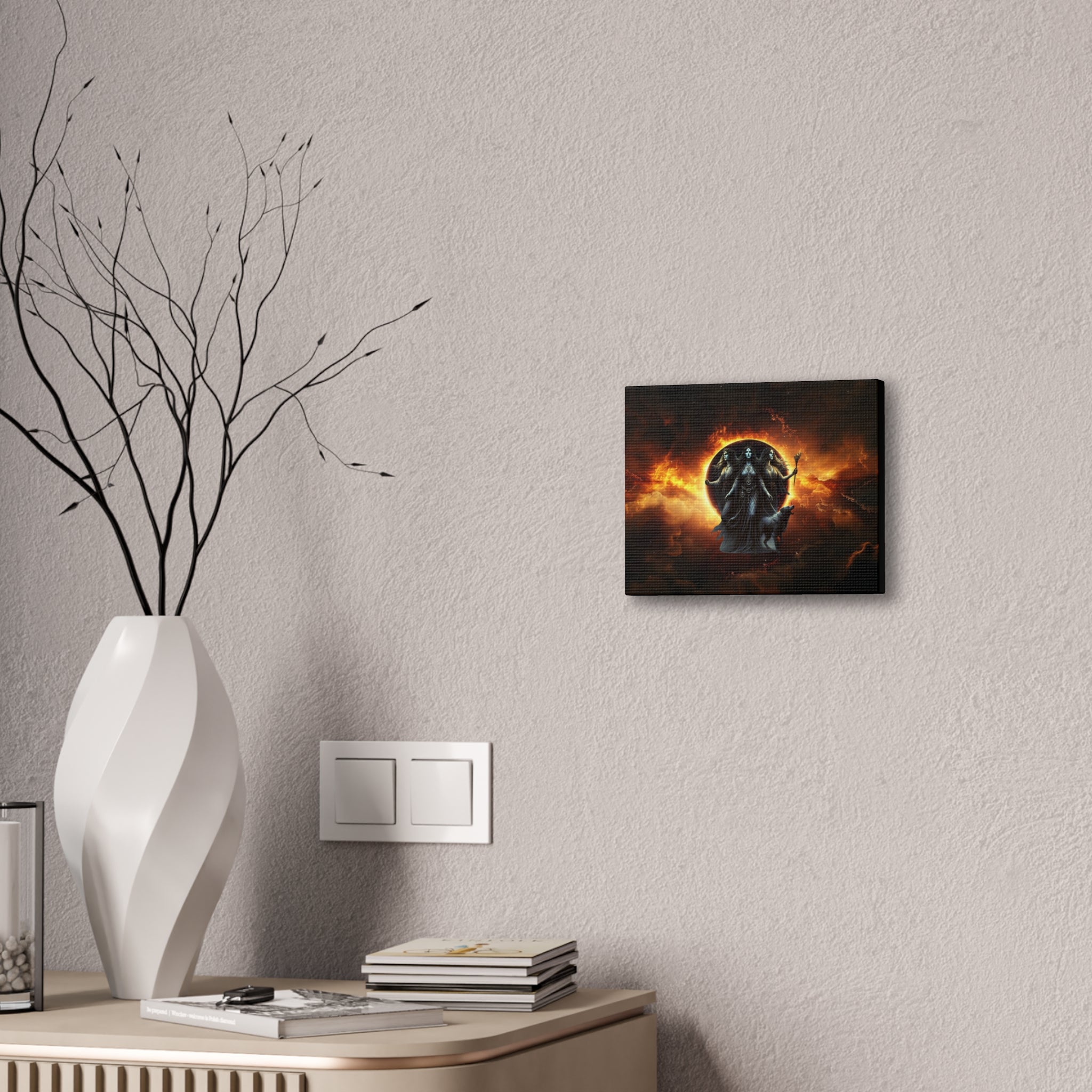 Canvas Print - Goddess Hekate Altar Devotion