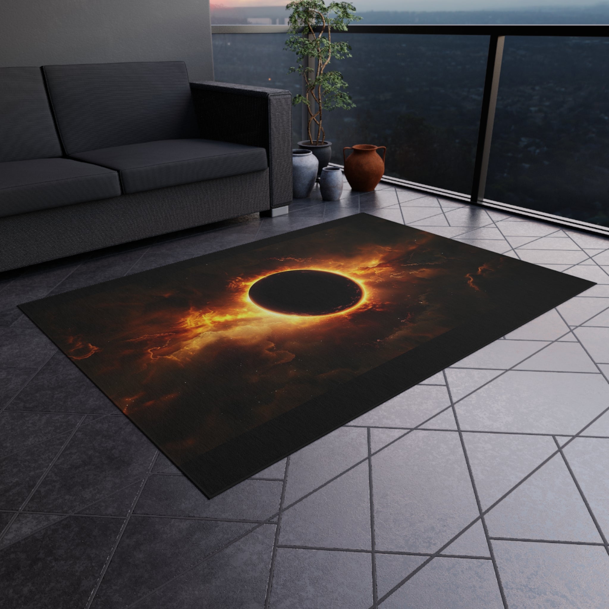 Outdoor Rug - Liminality Inspired Rug for the Daring Spirit