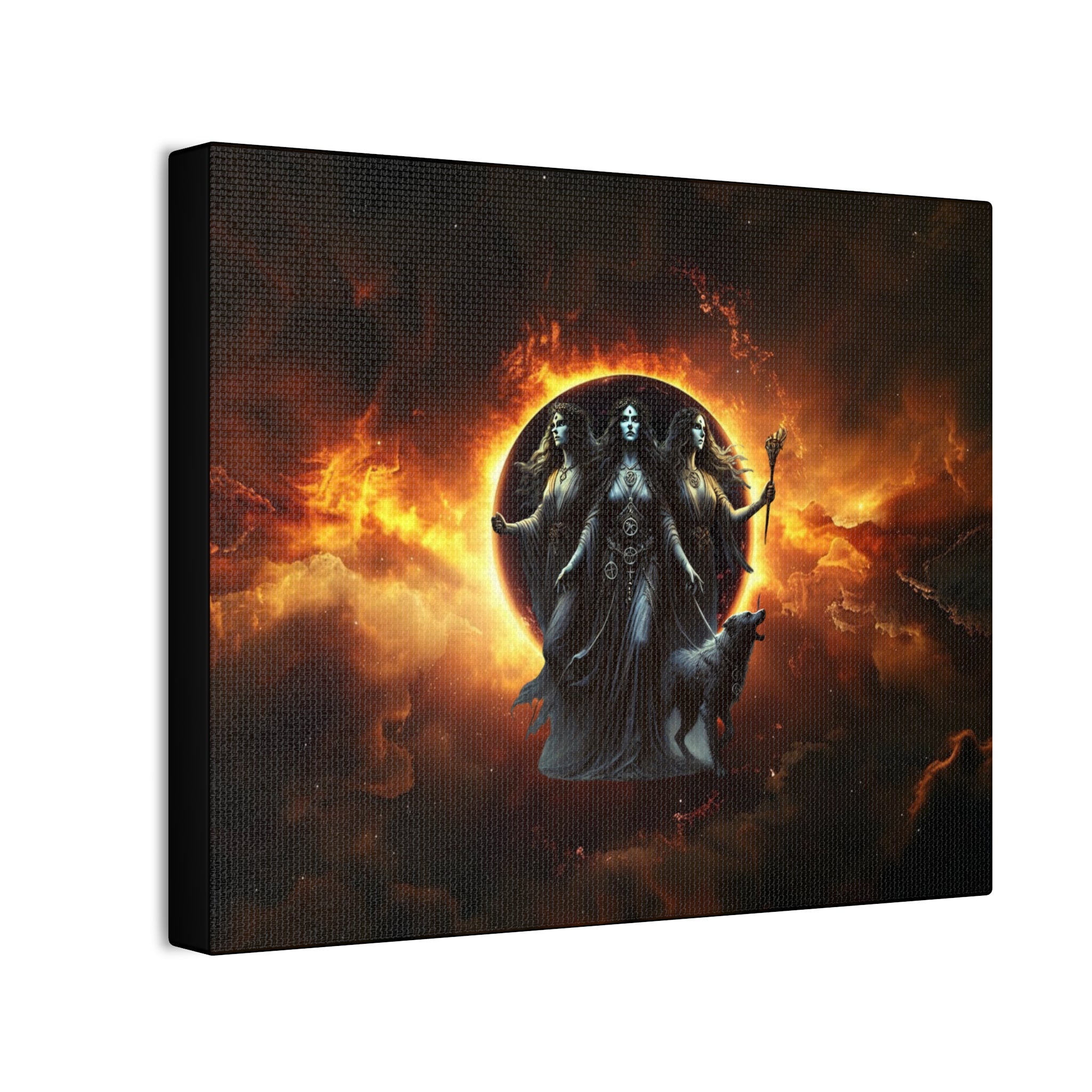 Canvas Print - Goddess Hekate Altar Devotion