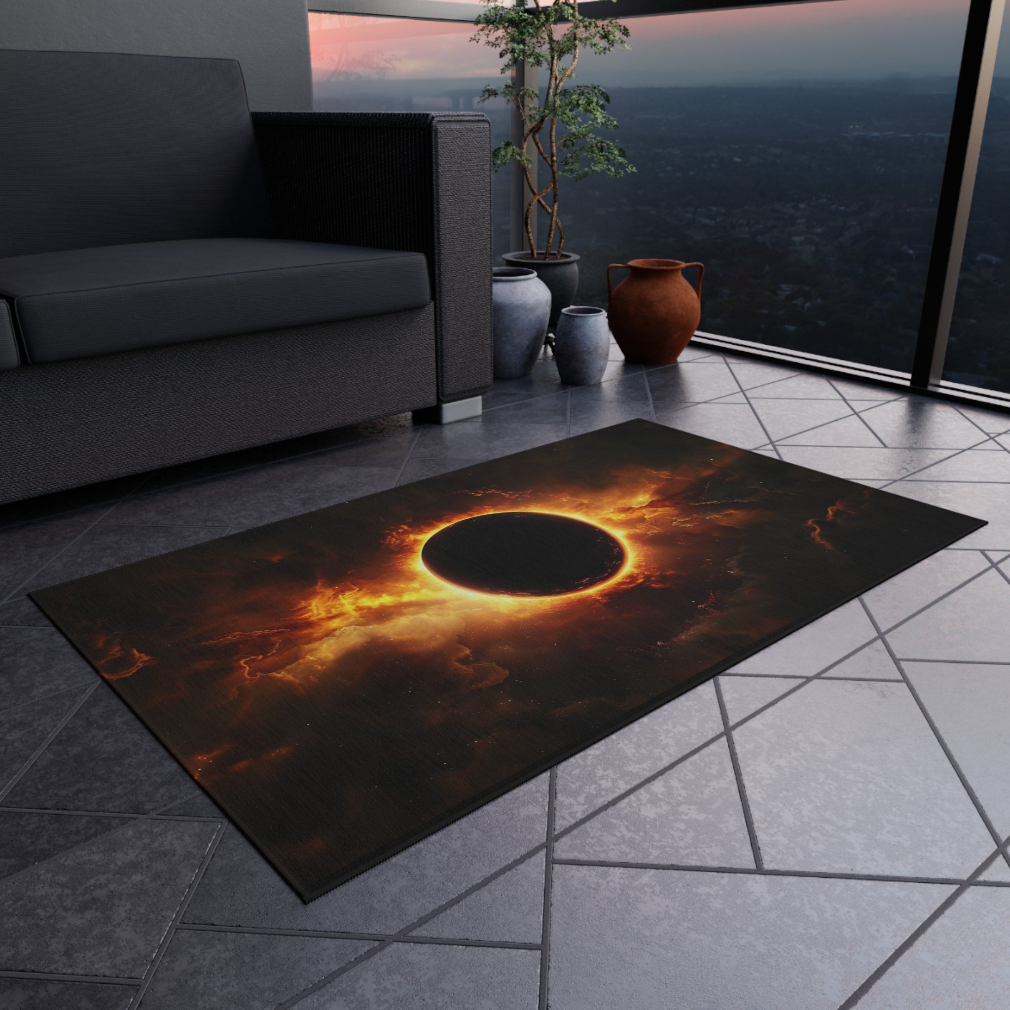 Outdoor Rug - Liminality Inspired Rug for the Daring Spirit