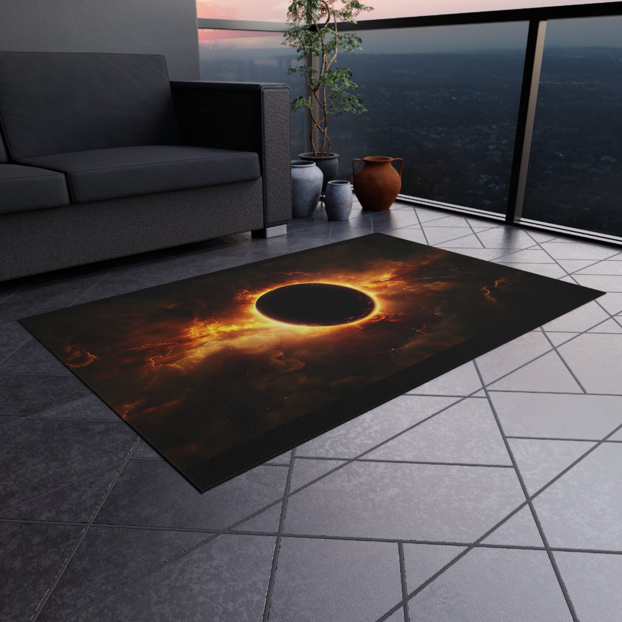 Outdoor Rug - Liminality Inspired Rug for the Daring Spirit