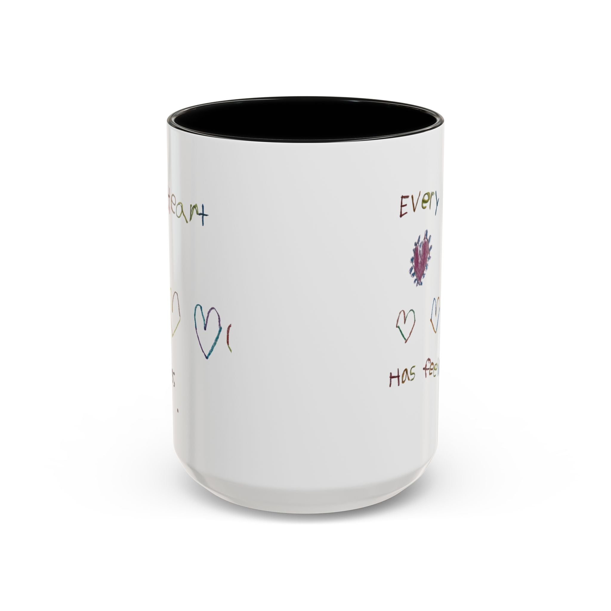 Accent Coffee Mug Autism Heart (11, 15oz)