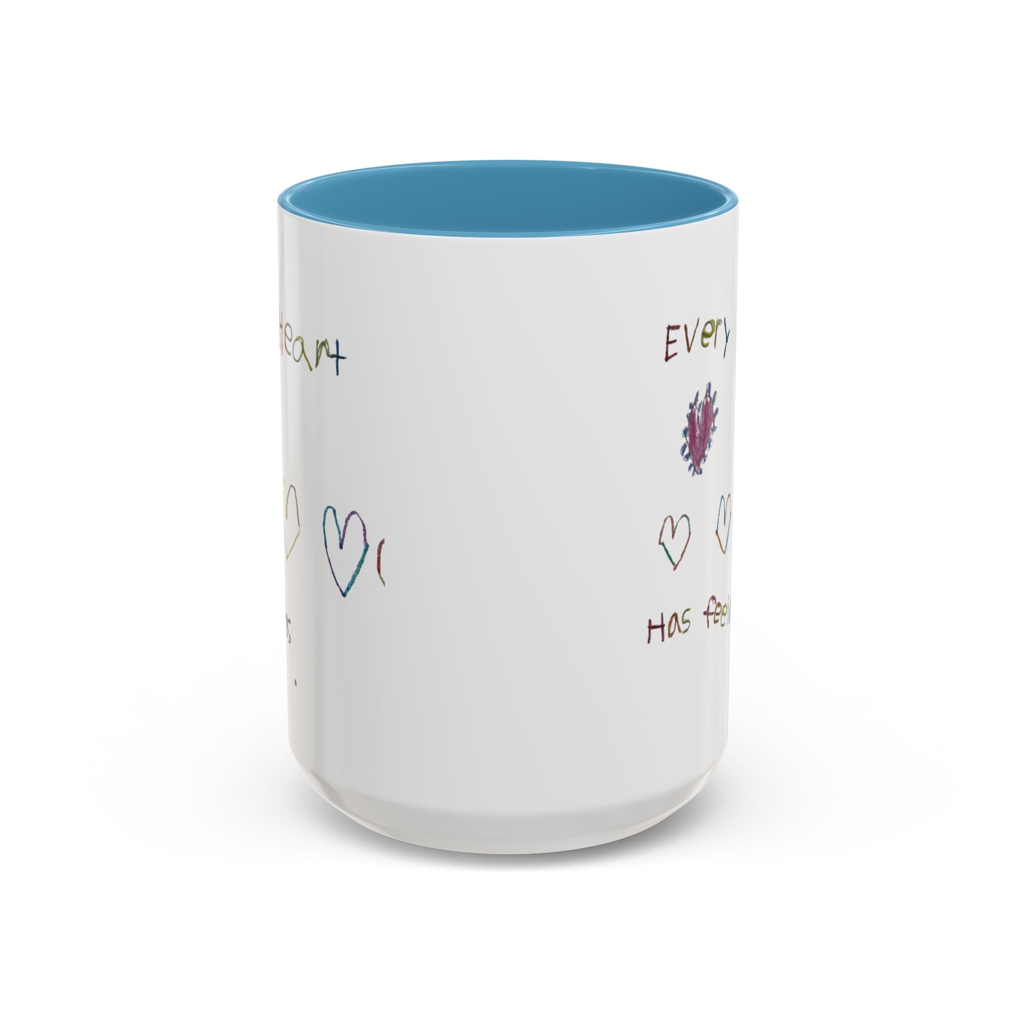 Accent Coffee Mug Autism Heart (11, 15oz)