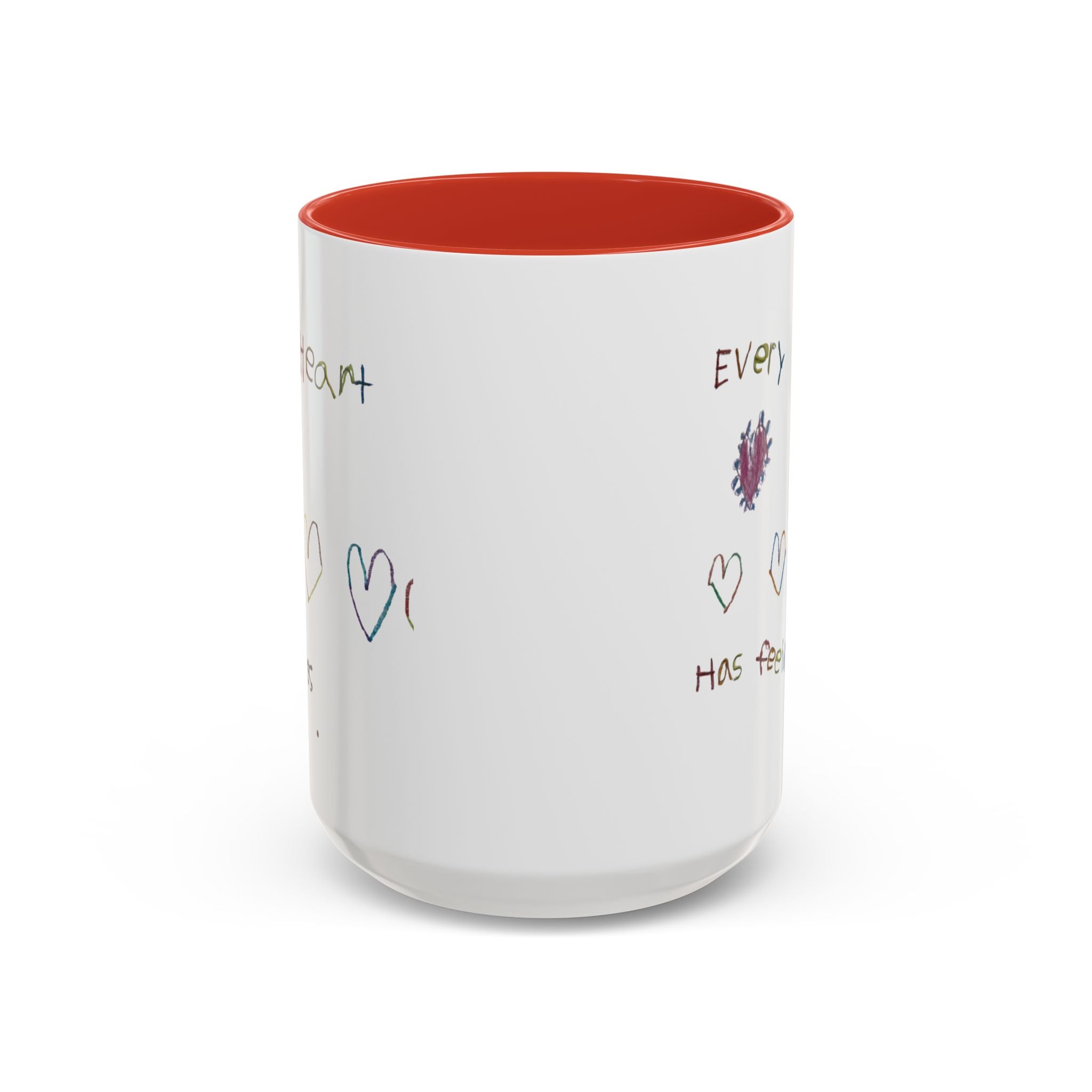 Accent Coffee Mug Autism Heart (11, 15oz)