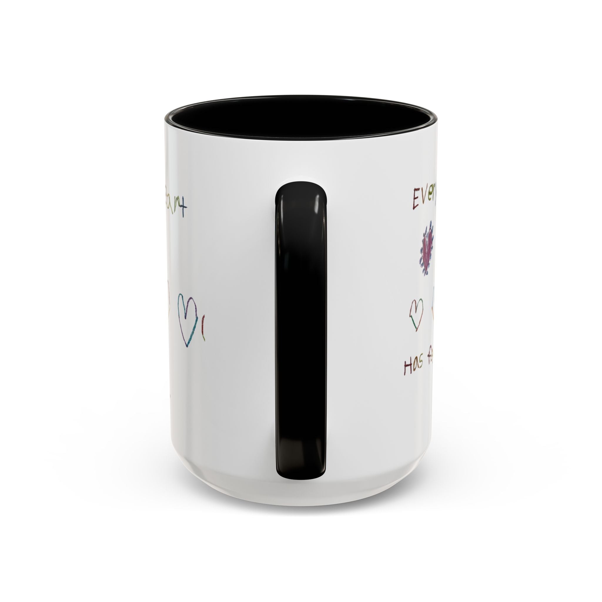 Accent Coffee Mug Autism Heart (11, 15oz)