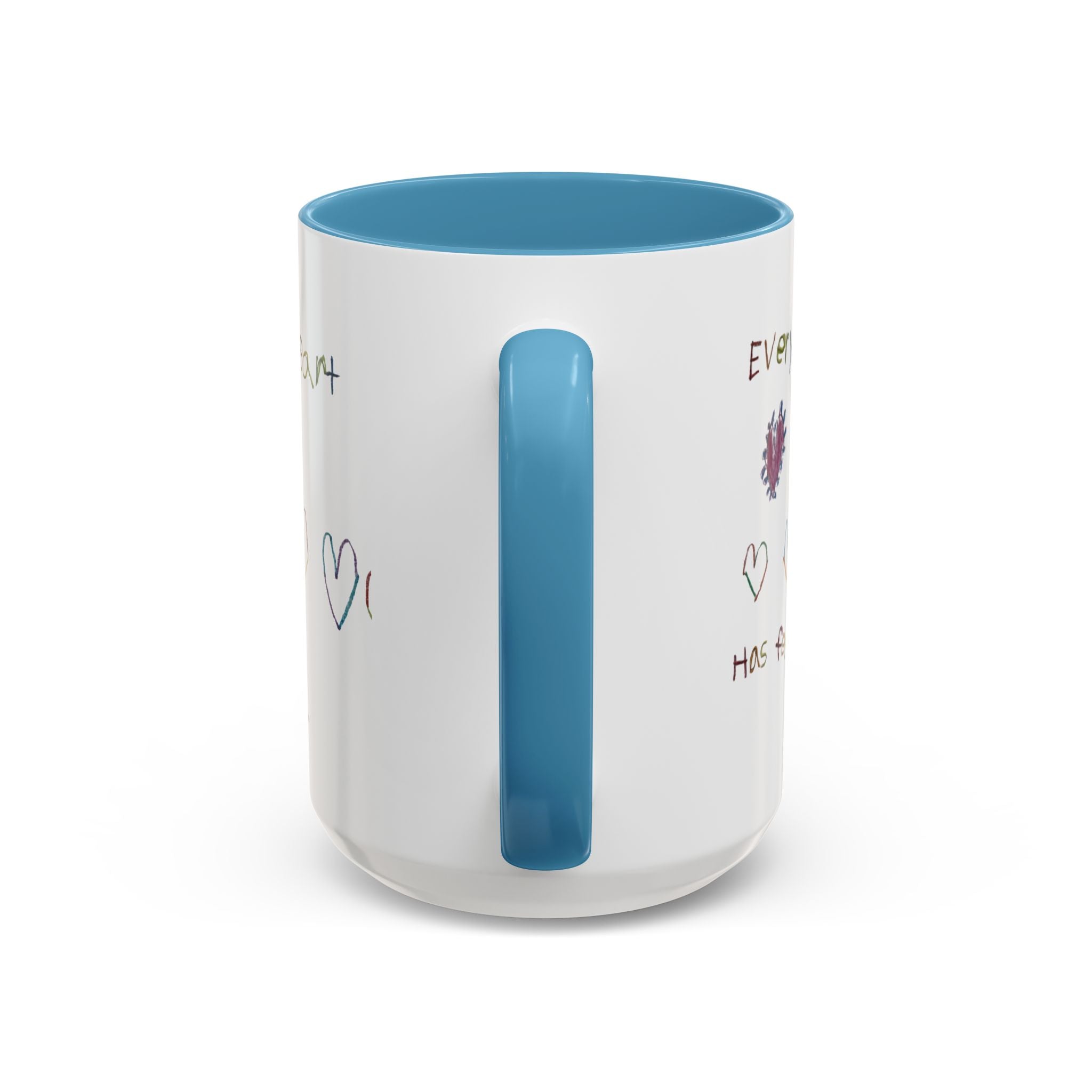 Accent Coffee Mug Autism Heart (11, 15oz)