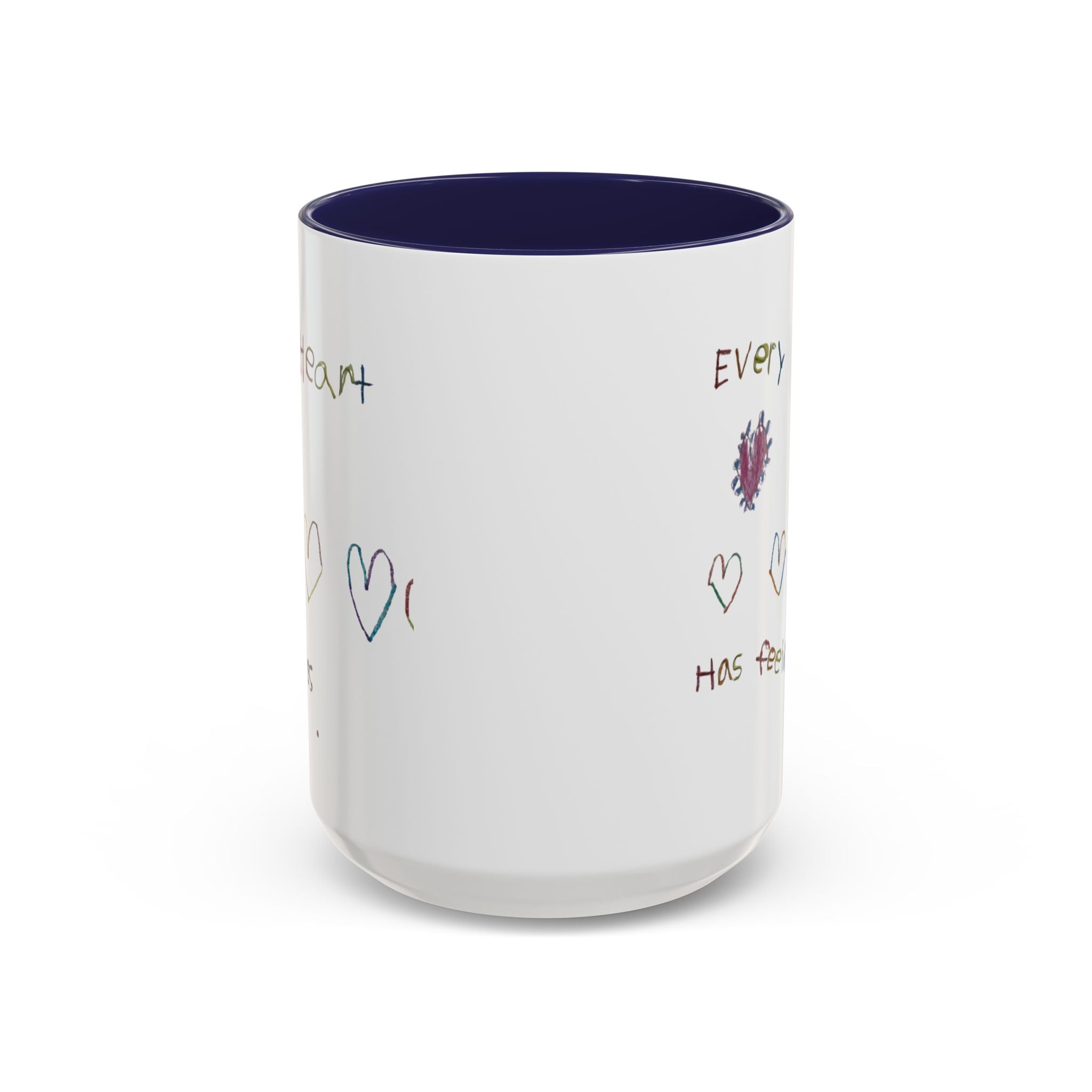 Accent Coffee Mug Autism Heart (11, 15oz)