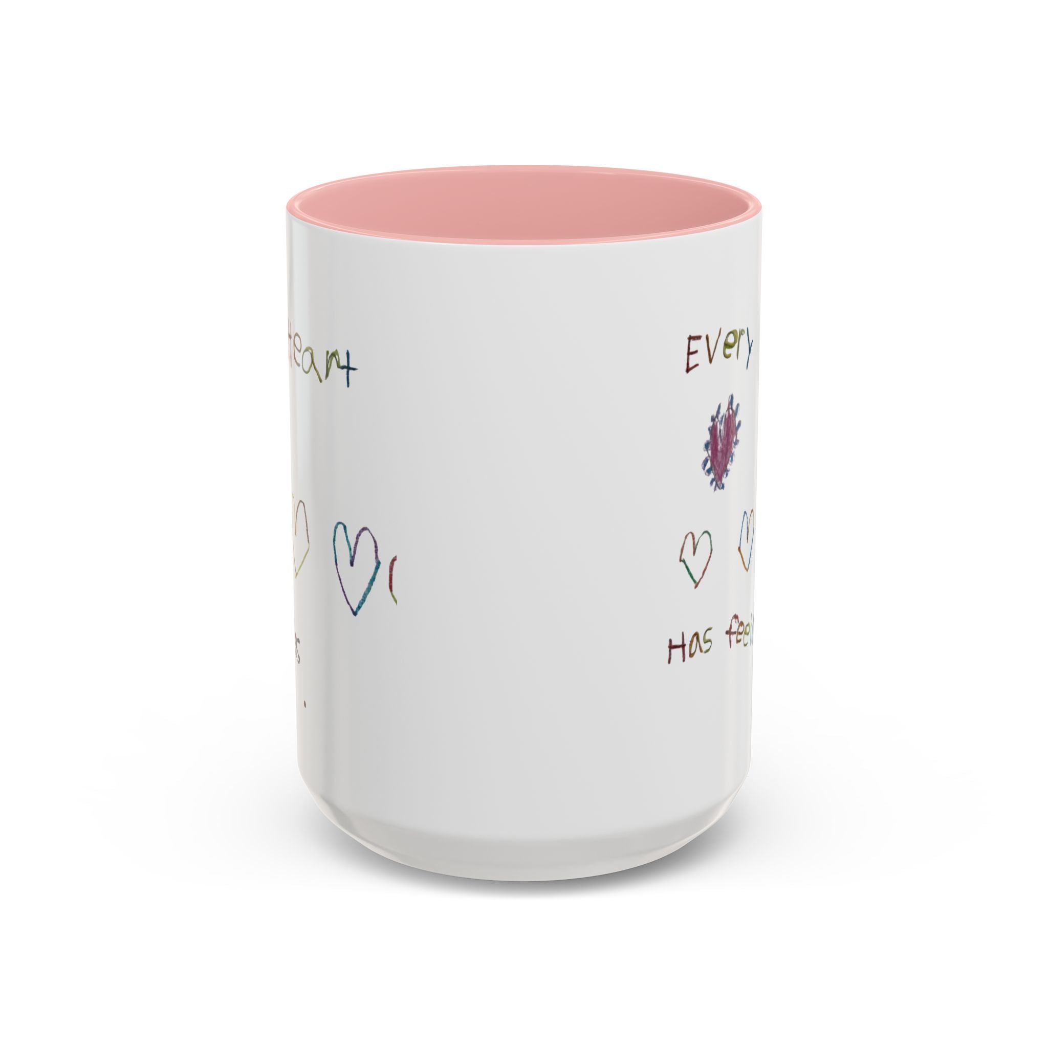 Accent Coffee Mug Autism Heart (11, 15oz)
