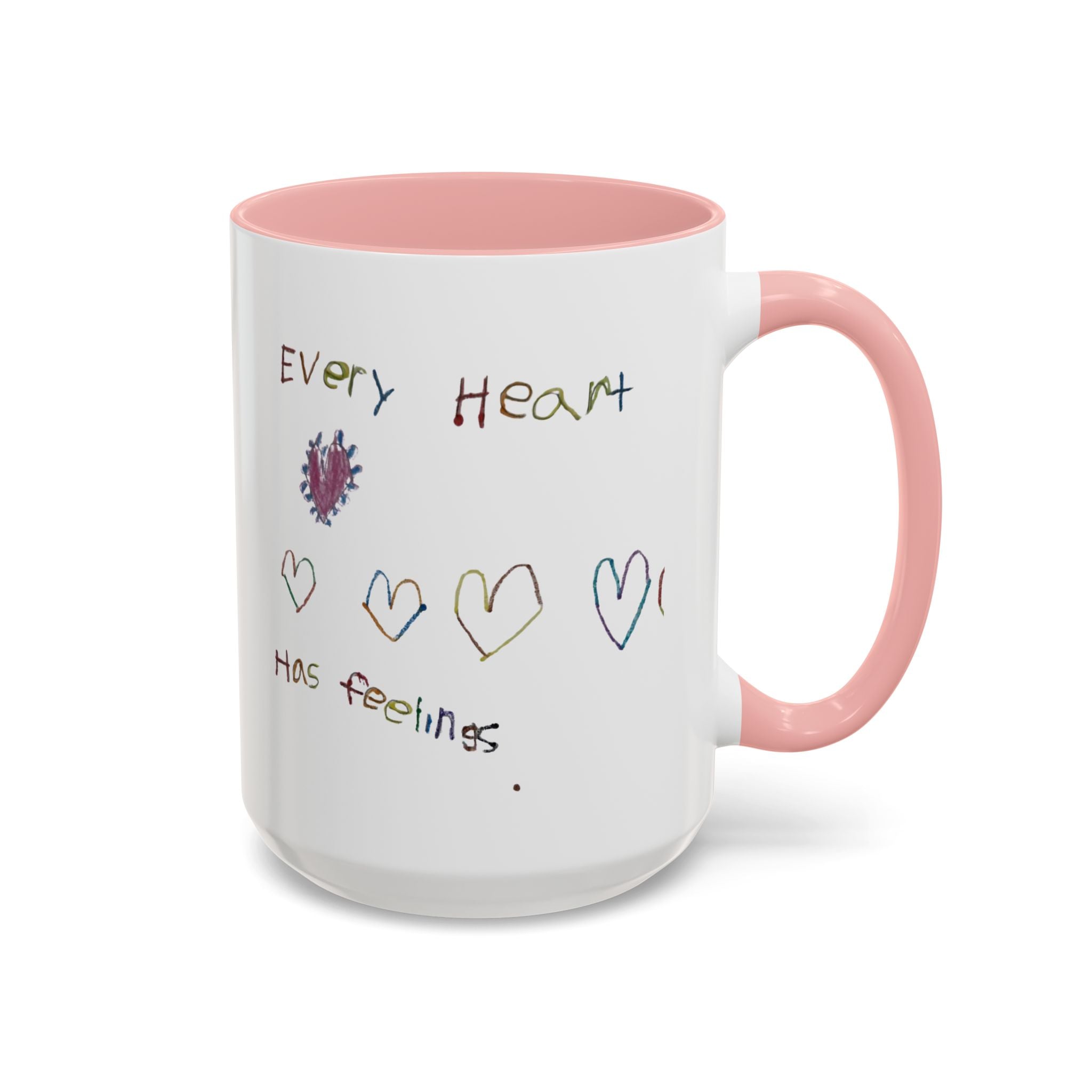 Accent Coffee Mug Autism Heart (11, 15oz)