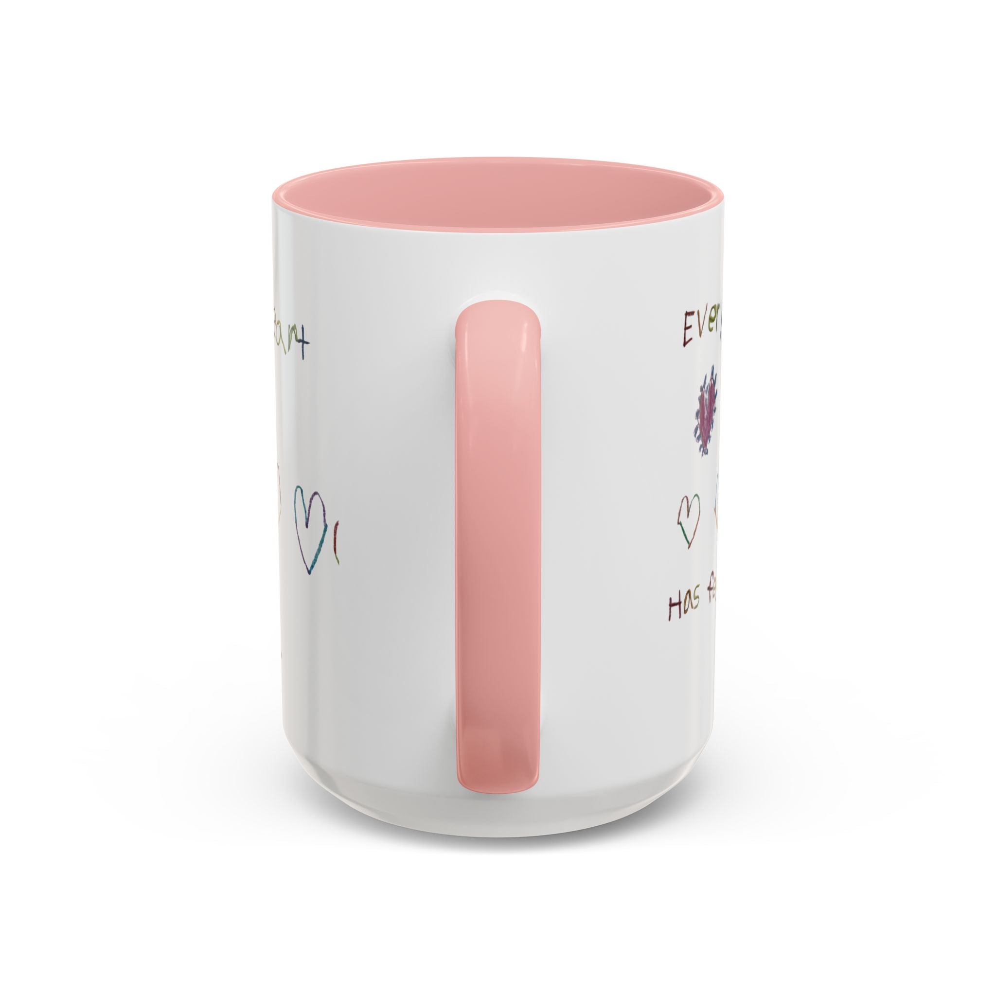 Accent Coffee Mug Autism Heart (11, 15oz)